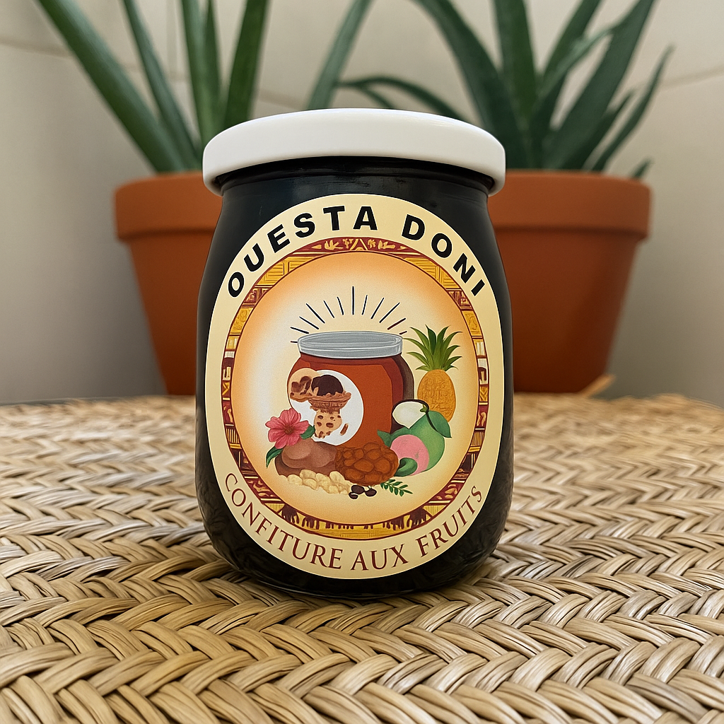 Confiture artisanale au Bissap – Hibiscus d’Afrique